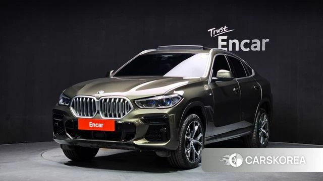 BMW X6 (G06) 2022 Коричневый из Кореи