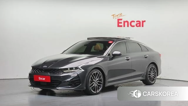 Kia K5 3rd generation 2021 Серый из Кореи