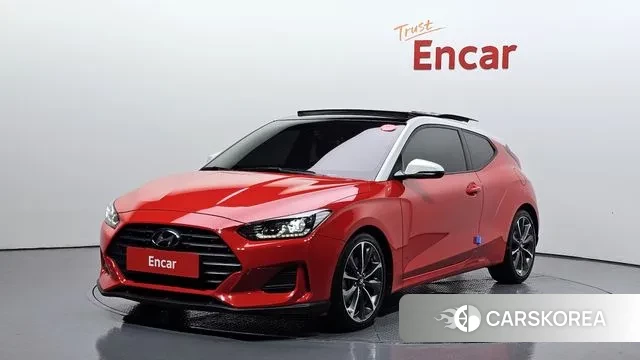 Hyundai Veloster (JS) 2018 Красный из Кореи