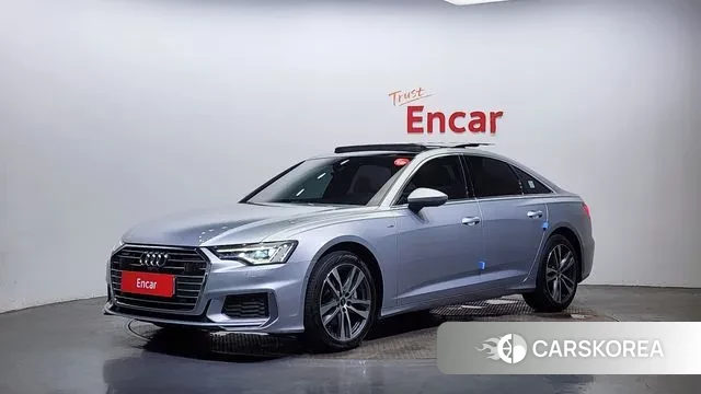 Audi A6 (C8) 2022 Серебряный из Кореи