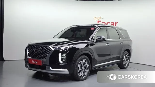 Hyundai Palisade 2021 Черный из Кореи