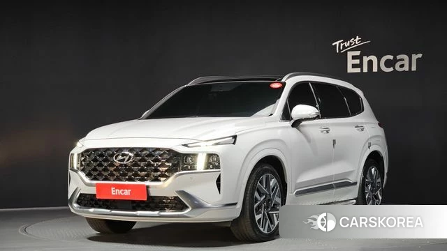 Hyundai The New Santa Fe 2020 Белый из Кореи