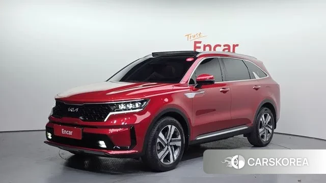 Kia Sorento 4th Generation 2022 Красный из Кореи