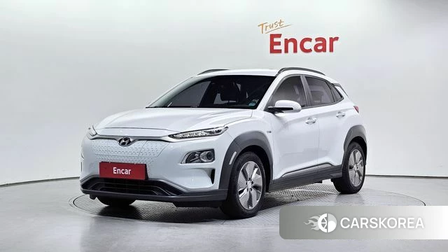 Hyundai Kona Electric 2020 Белый из Кореи