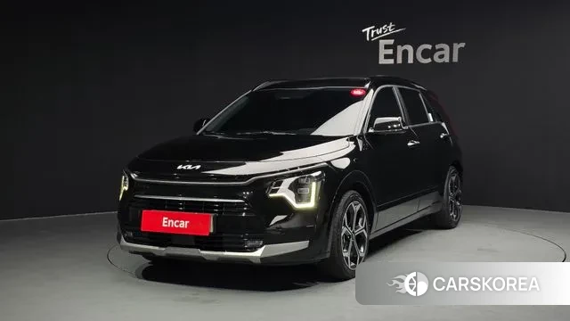 Kia Di Ol Nu Niro 2022 Черный из Кореи