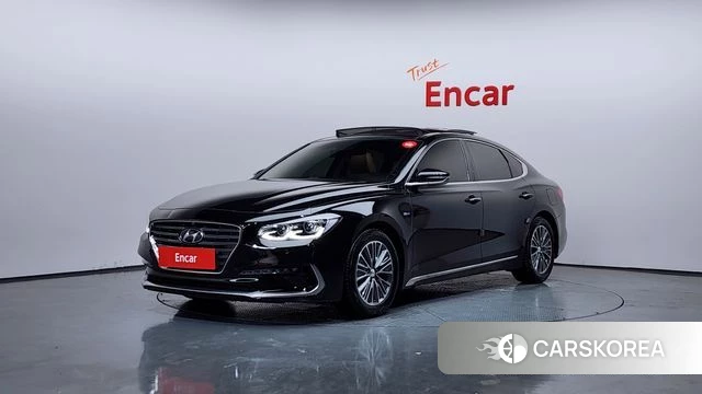 Hyundai Grandeur IG Hybrid 2019 Черный из Кореи
