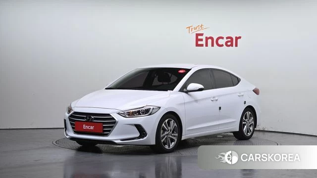 Hyundai Avante AD 2018 Белый из Кореи