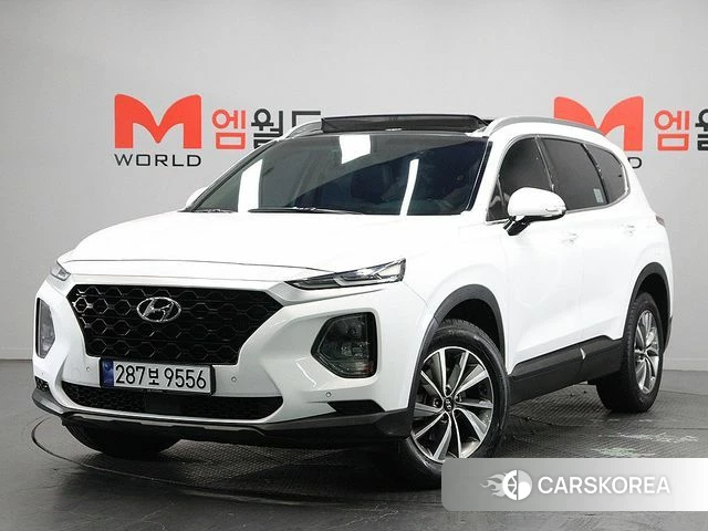 Hyundai Santa Fe TM 2018 Белый из Кореи