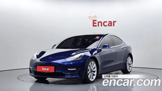 Tesla Model 3 2020 Синий из Кореи