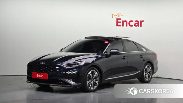 Kia K8 Hybrid 2023 Синий из Кореи