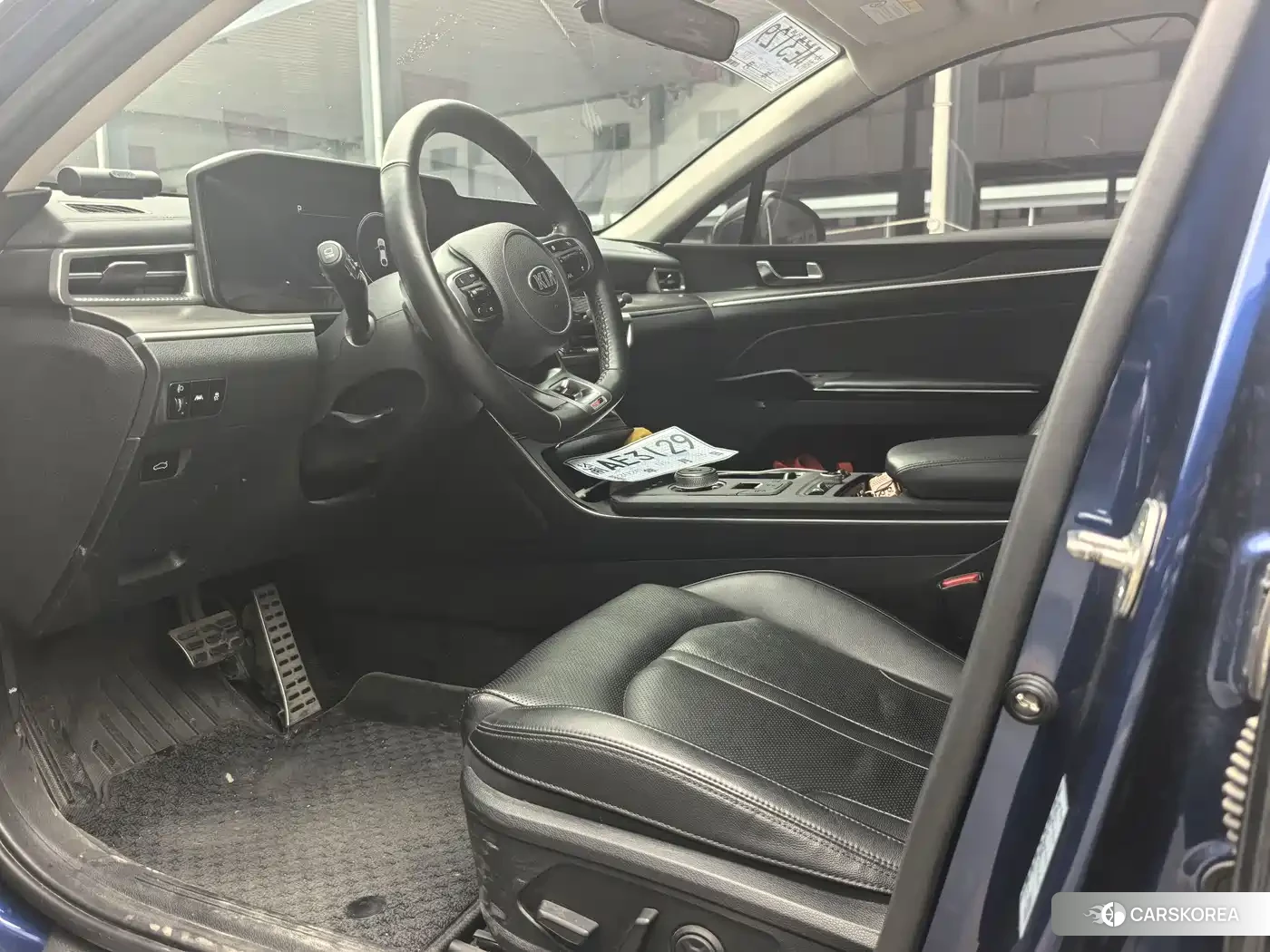 Kia K5 2021 Синий из Китая