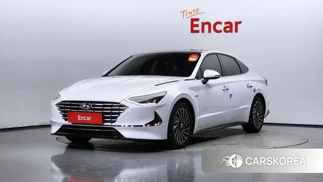 Hyundai Sonata Hybrid (DN8) 2019 Белый из Кореи