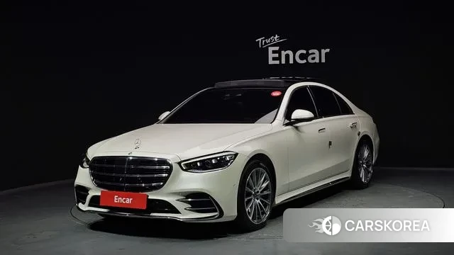 Mercedes-Benz S-Class W223 2023 Белый из Кореи