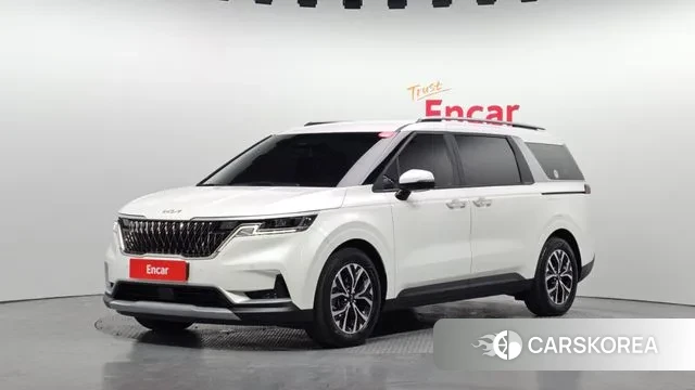 Kia Carnival 4th generation 2021 Белый из Кореи