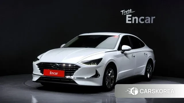 Hyundai Sonata (DN8) 2021 Белый из Кореи