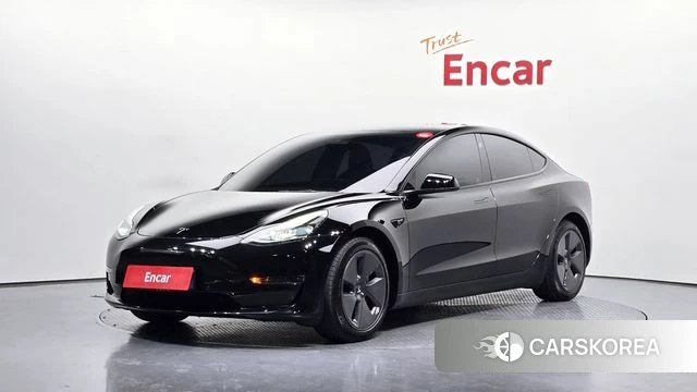Tesla Model 3 2022 Черный из Кореи