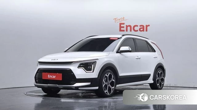 Kia Di Ol Nu Niro 2022 Белый из Кореи