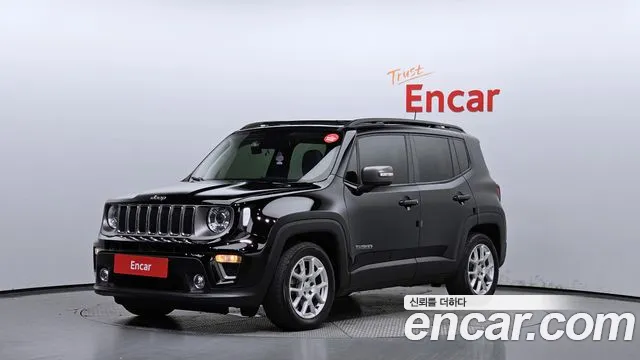 Jeep Renegade 2019 Черный из Кореи