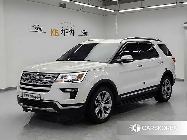 Ford Explorer 2019 Белый из Кореи