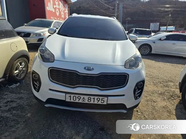 Kia Sportage 4th Generation 2018 Белый из Кореи