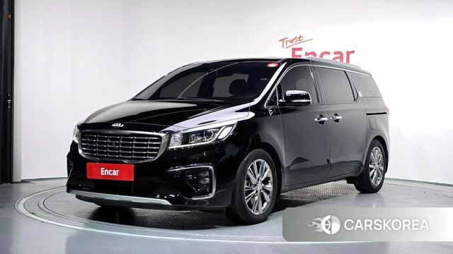 Kia The New Carnival 2018 Черный из Кореи