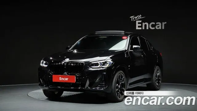 BMW X4 (G02) 2022 Черный из Кореи