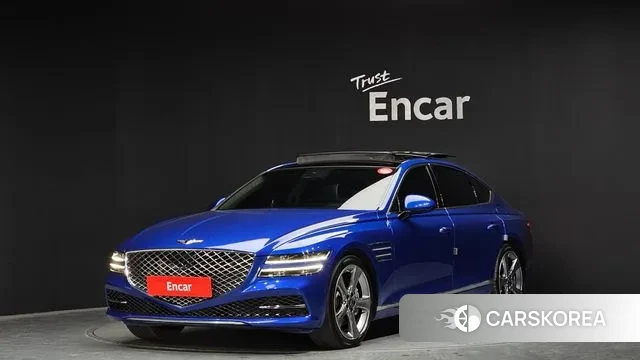 Genesis G80 (RG3) 2021 Синий из Кореи