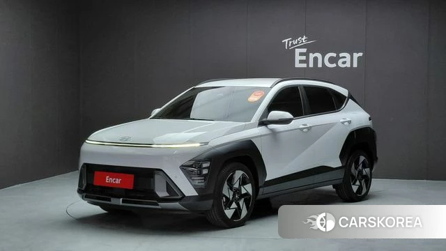 Hyundai Kona (SX2) 2023 Белый из Кореи