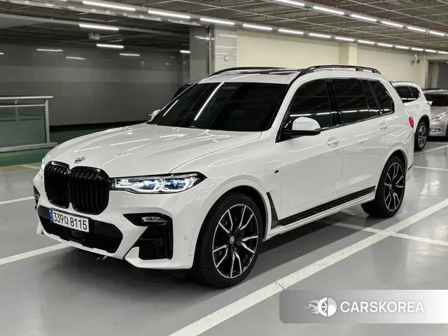 BMW X7 (G07) 2020 Белый из Кореи