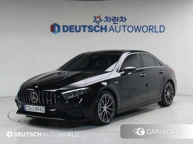 Mercedes-Benz A-Class W177 2024 Черный из Кореи