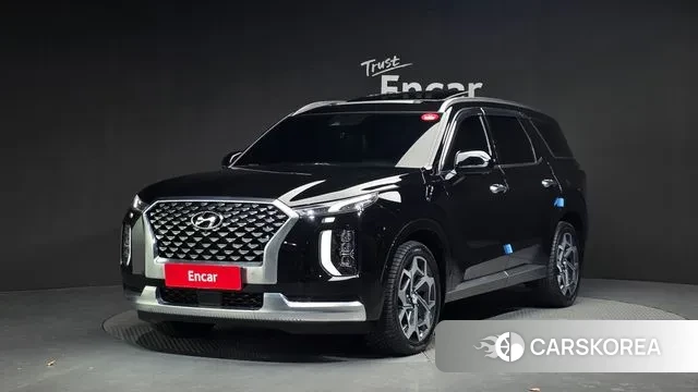 Hyundai Palisade 2021 Черный из Кореи