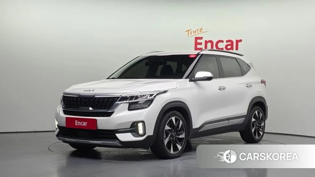 Kia Seltos 2022 Белый из Кореи