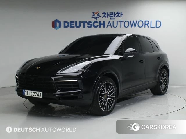 Porsche Cayenne (PO536) 2019 Черный из Кореи