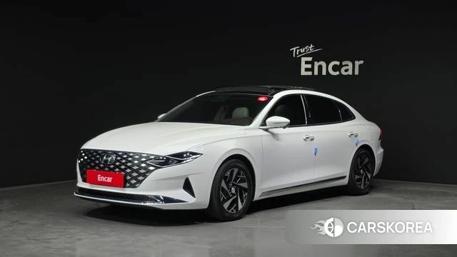 Hyundai The New Grandeur IG Hybrid 2020 Белый из Кореи