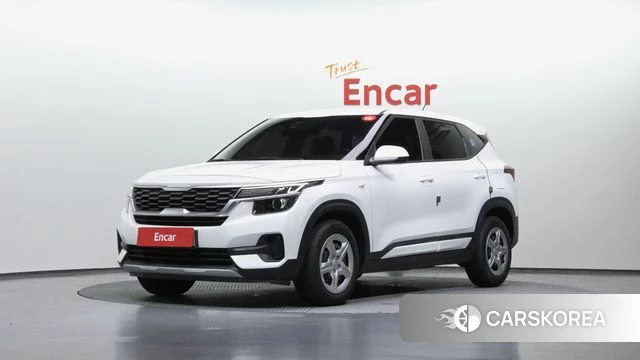 Kia Seltos 2021 Белый из Кореи
