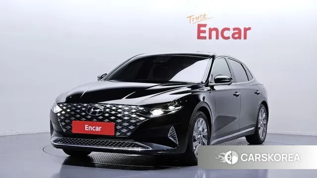 Hyundai The New Grandeur IG Hybrid 2020 Черный из Кореи