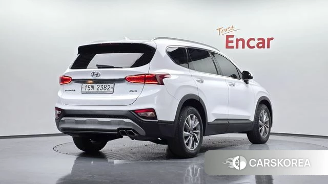 Hyundai Santa Fe TM 2018 Белый из Кореи