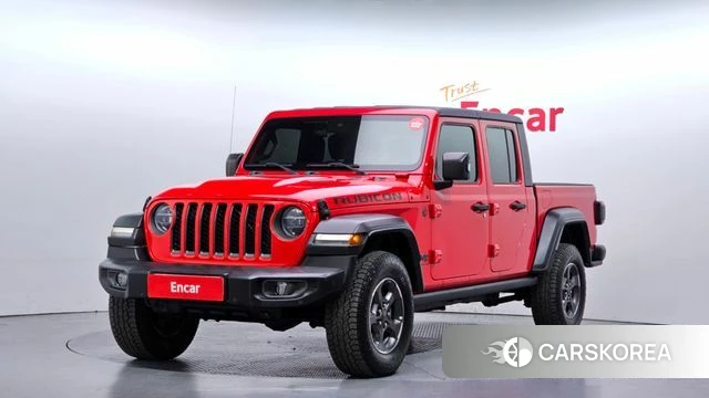 Jeep Gladiator (JT) 2021 Красный из Кореи