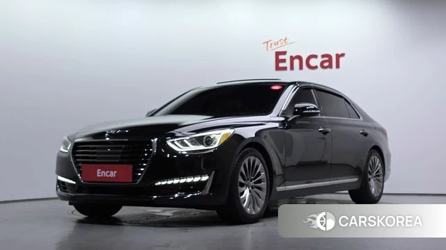 Genesis EQ900 2018 Черный из Кореи