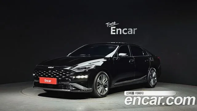 Kia K8 Hybrid 2023 Черный из Кореи