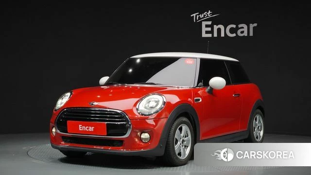 Mini Cooper 2018 Красный из Кореи