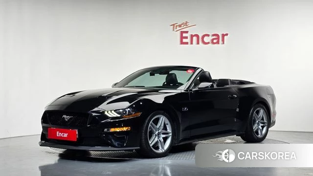 Ford Mustang 2020 Черный из Кореи