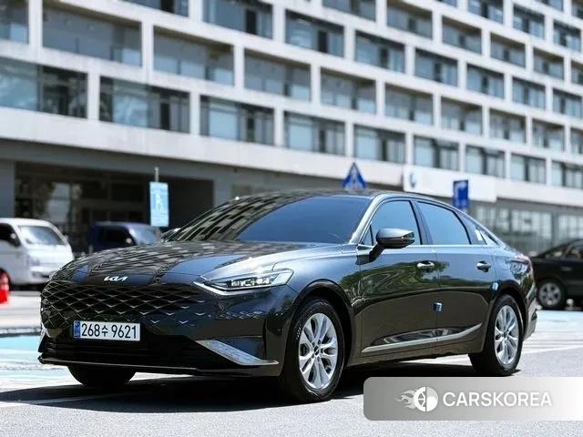 Kia K8 2021 Серый из Кореи