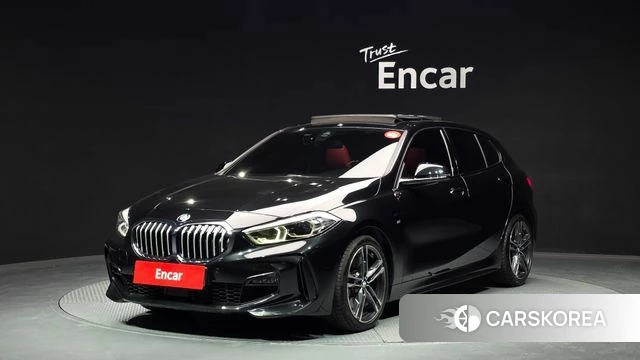 BMW 1 Series (F40) 2021 Черный из Кореи