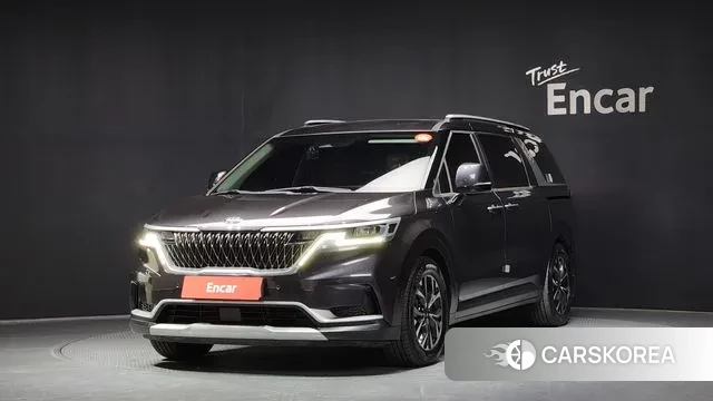 Kia Carnival 4th generation 2021 Серый из Кореи