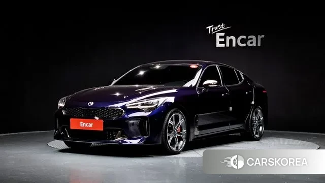 Kia Stinger 2020 Синий из Кореи