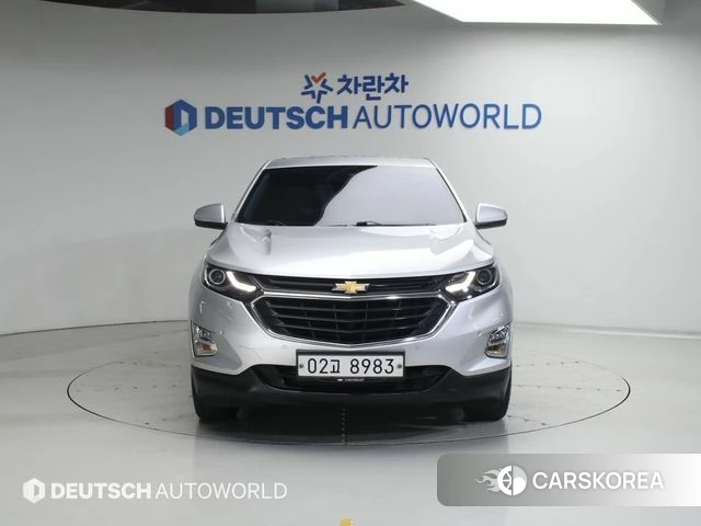Chevrolet (GM Daewoo) Equinox 2018 Серебряный из Кореи