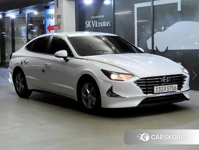Hyundai Sonata (DN8) 2019 Белый из Кореи