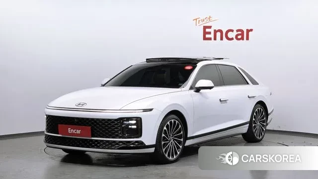 Hyundai Grandeur Hybrid (GN7) 2023 Белый из Кореи