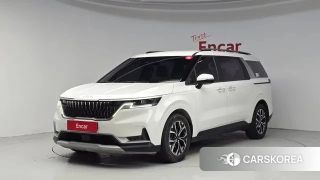 Kia Carnival 4th generation 2021 Белый из Кореи